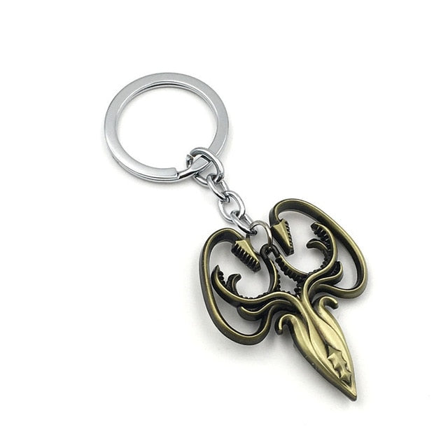 Game of Thrones Family Sigils Keychain