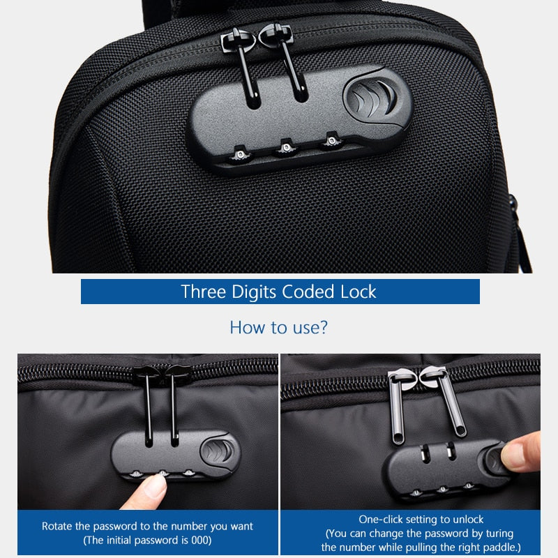Multifunctional Anti-Theft Backpack