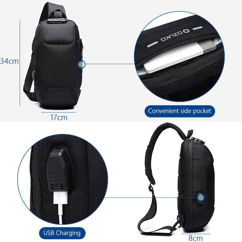 Multifunctional Anti-Theft Backpack